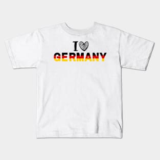 I Love Germany Kids T-Shirt